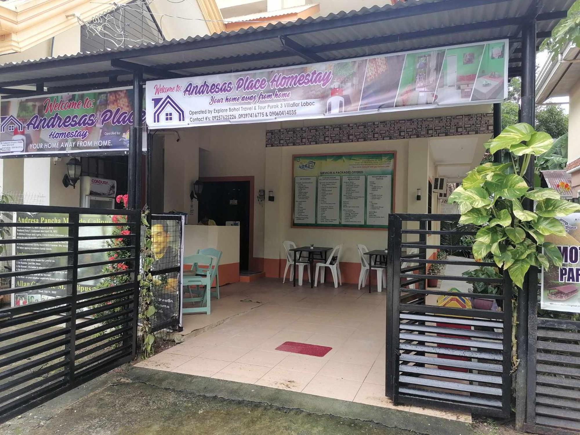 Andresas Homestay Loboc Luaran gambar